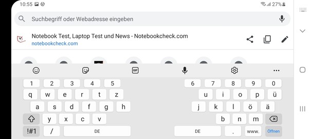 Keyboard - landscape
