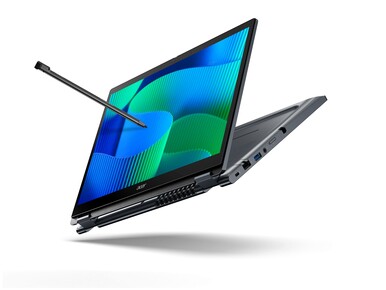 Acer TravelMate P4 Spin 14. (Image Source: Acer)