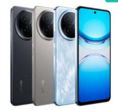 The Vivo Y300i comes in Rime Blue, Titanium, and Black Jade colorways (Image source: Vivo)