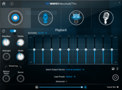 WAVES MaxxAudio Pro