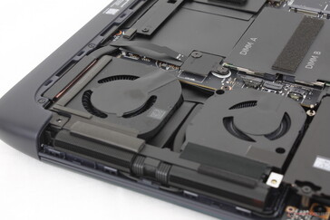 Dell claims 15 quieter acoustics, 35 percent more airflow, and the "largest fans" they've ever had on a gaming laptop