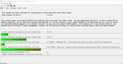 Maximum latency after 10 seconds Prime95