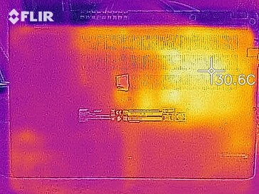 Heat development bottom (idle)