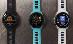 The Forerunner 265 remains the mid-range option among Garmin&#039;s Forerunner portfolio. (Image source: Garmin)