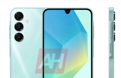 The Galaxy A16 5G borrows from the design language of other recent Galaxy A series smartphones. (Image source: Android Headlines)