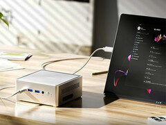 The Minisforum NAB3R comes in a single silver finish at launch. (Image source: Minisforum)