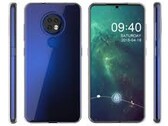 An up-to-date render for the Nokia 7.2. (Source: SlashLeaks)