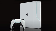 The PS5&#039;s final design has not yet been revealed. (Image source: Reddit via u/Matst1)