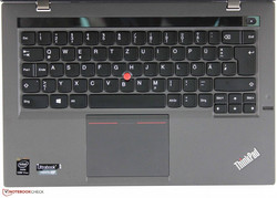 The X1 Carbon (2014)'s adaptive keyboard
