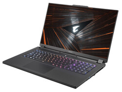 The Aorus 17 XE4-73DE514SH, provided by Gigabyte Germany.