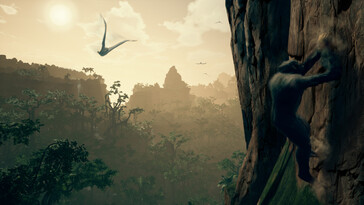 An image showing a landscape in Ancestors: The Humankind Odyssey.