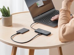 The Anker 555 USB-C Hub (8-in-1) is discounted in the US. (Image source: Anker)