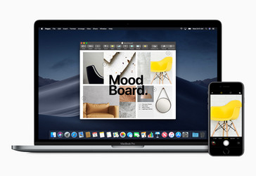Apple macOS Mojave Continuity Camera feature