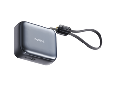 The Baseus PicoGo AC22 Ultra Mini 10,000 mAh power bank, pictured against a white background. (Image source: Baseus)