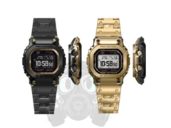 From left to right: Casio G-Shock GMW-BZ5000GD-1 and GMW-BZ5000GD-9. (Image source: @geesgshock on Instagram)