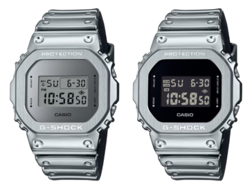 The Casio GM5600YM-8A8 (left) is similar to the GM5600YM-8 (right). (Image source: Casio)
