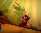In-game screenshot from Another Crab's Treasure that shows off the environments and gameplay. (Image Source: Steam - Edited)