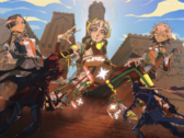 Dice Gambit is a stylized strategy RPG mixed with a dash of humor. Pictured - one of the cover artworks for the game. (Image source: GameTrailers on YouTube/Dice Gambit) 