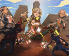 Dice Gambit is a stylized strategy RPG mixed with a dash of humor. Pictured - one of the cover artworks for the game. (Image source: GameTrailers on YouTube/Dice Gambit) 