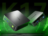 The NucBox K17 starts at around $551 in China. Pictured: a promo image showing the design of the mini PC.