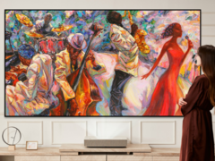 The LG CineBeam HU915QE will be available in some markets in the first half of 2022. (Image source: LG)