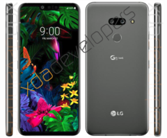 Leaked official LG G8 press render confirms rumors of virtually unchanged design. (XDA-Developers)