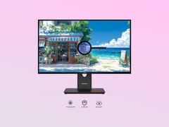 The NaturaSynth Display uses a circular polarizer, which research shows may be easier on the eyes. (Image source: Lenovo)