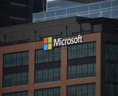 Microsoft office building with company logo (Image source: Simon Ray/Unsplash)