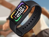 The Redmi Smart Band Pro's AMOLED panel has a 194x368 resolution. (Image source: Xiaomi - edited)