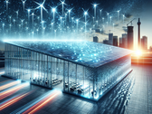 The SARC coating cools buildings without the need for electricity and automatically adjusts to the intensity of sunlight. (Image source: DallE 3 / AI) 