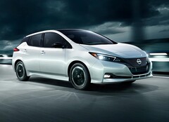 The electric 2025 Nissan Leaf hatchback (Image source: Nissan USA)