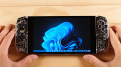 The AYA NEO runs Windows 11 well, even with its 7-inch display, as do GPD devices. (Image source: Taki Udon)