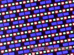 Sharp OLED subpixel array