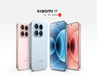 The Xiaomi 17 comes in four colour options, all of which are IP68 certified. (Image source: Xiaomi)
