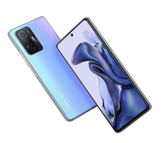 The Xiaomi 11T has a Dimensity 1200 Ultra SoC and a 120 Hz AMOLED display. (Image source: Xiaomi)