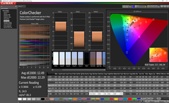 ColorChecker before calibration