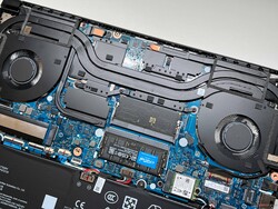 Gigabyte Aero X16: Cooling unit