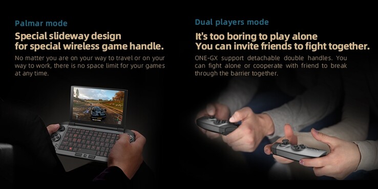 Wireless controller details (Source: One-Netbook)