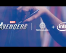 Intel announces a new tie-in with the Avengers game. (Source: Twitter)