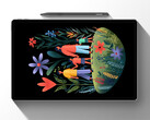 A landscape-oriented webcam is hiding in one of Lenovo's latest Xiaoxin AI Tablet Pro GT teaser images. (Image source: Lenovo)