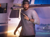 GTA 6 Protagonist Jason holding a handgun.