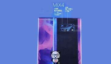 Xiaomi Mi Mix 4 promo poster. (Image source: Xiaomishka.ru)