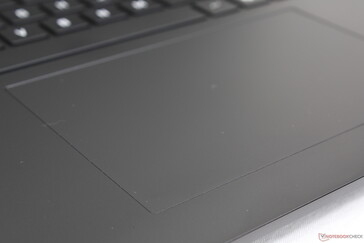 Large clickpad with shallow travel