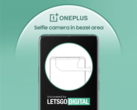 OnePlus' new in-bezel selfie camera. (Source: LetsGoDigital)