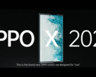 The OPPO X 2021 is teased again. (Source: YouTube)