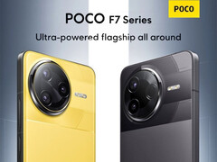 The Poco F7 Pro and Poco F7 Ultra may be joined by a third Poco F7 series smartphone later this season. (Image source: Xiaomi - edited)