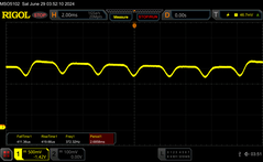 PWM: 10/10 Brightness, ~360 Hz (DC Dimming)