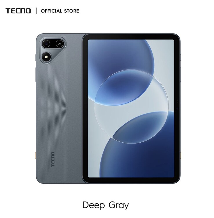 The Tecno Megapad SE 2 in Deep Gray.