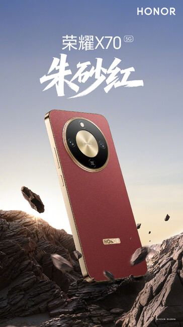 The X70 is officially set to launch with 4 color options...