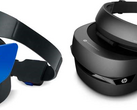 Windows Mixed Reality Headsets by Acer (left) and HP (right). (Source: Microsoft)